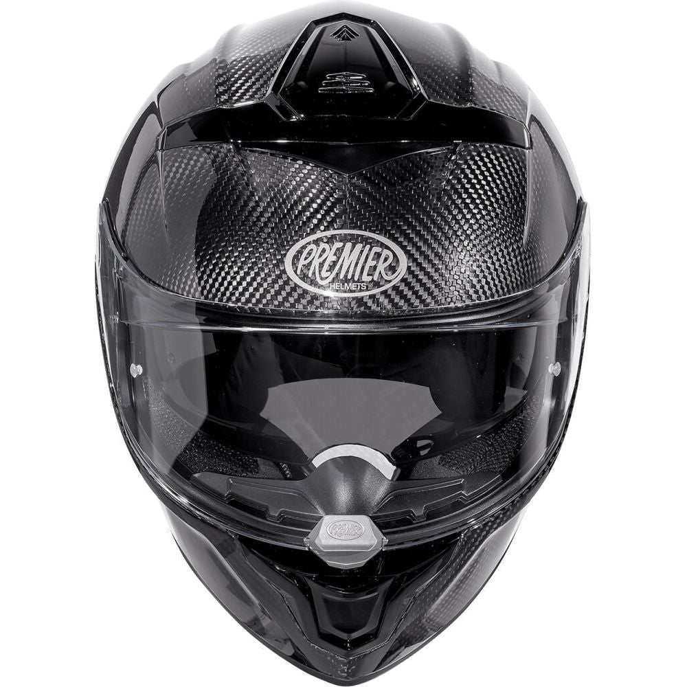 Premier Devil Carbon Full Face Helmet Black  - FREE UK Delivery - Moto Central