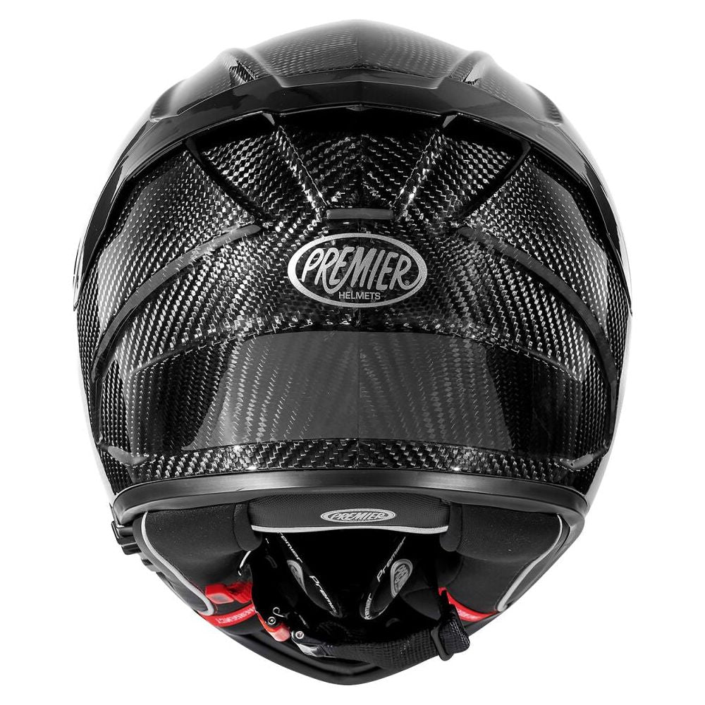 Premier Devil Carbon Full Face Helmet Black  - FREE UK Delivery - Moto Central