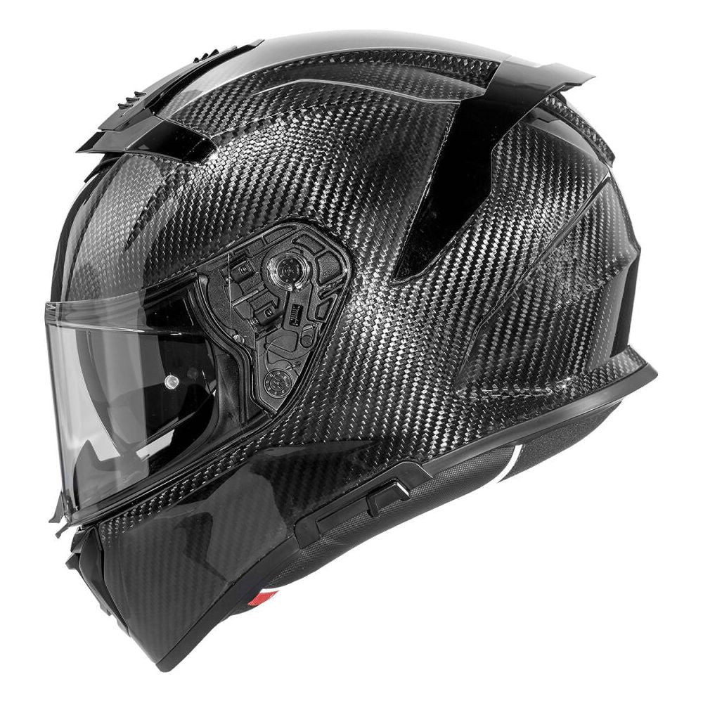 Premier Devil Carbon Full Face Helmet Black  - FREE UK Delivery - Moto Central