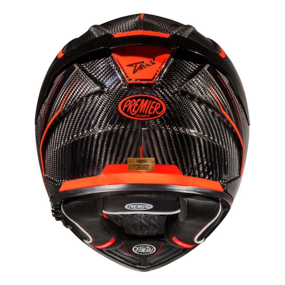 Premier Devil Carbon ST 2 Full Face Helmet Black / Red - FREE UK Shipping, FREE 365 Day Returns | Moto Central