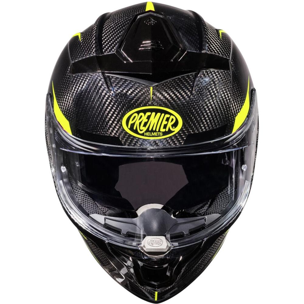 Premier Devil Carbon ST Y Full Face Helmet Black / Yellow