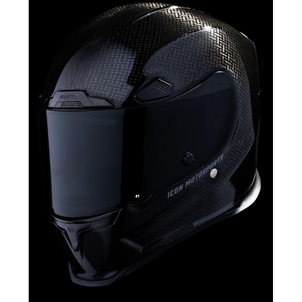 Icon Airframe Pro Carbon 4Tress Full Face Helmet Black - FREE UK Shipping, FREE 365 Day Returns | Moto Central