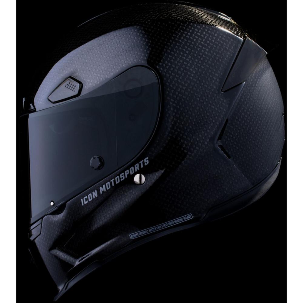 Icon Airframe Pro Carbon 4Tress Full Face Helmet Black - FREE UK Shipping, FREE 365 Day Returns | Moto Central