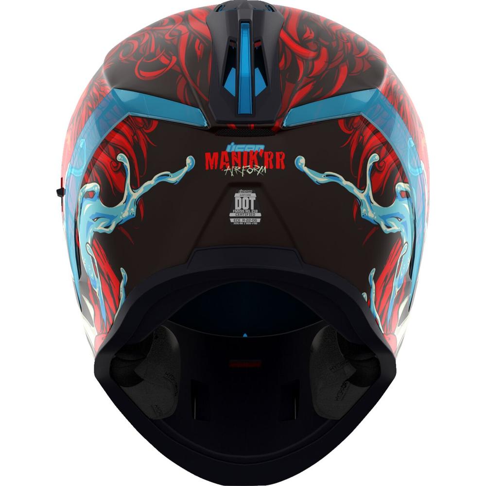 Icon Airform Manik'RR MIPS Full Face Helmet Red - FREE UK Shipping, FREE 365 Day Returns | Moto Central