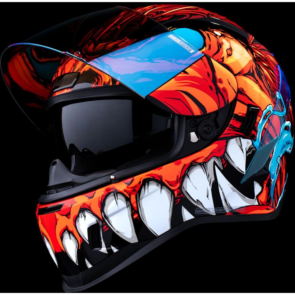 Icon Airform Manik'RR MIPS Full Face Helmet Red - FREE UK Shipping, FREE 365 Day Returns | Moto Central