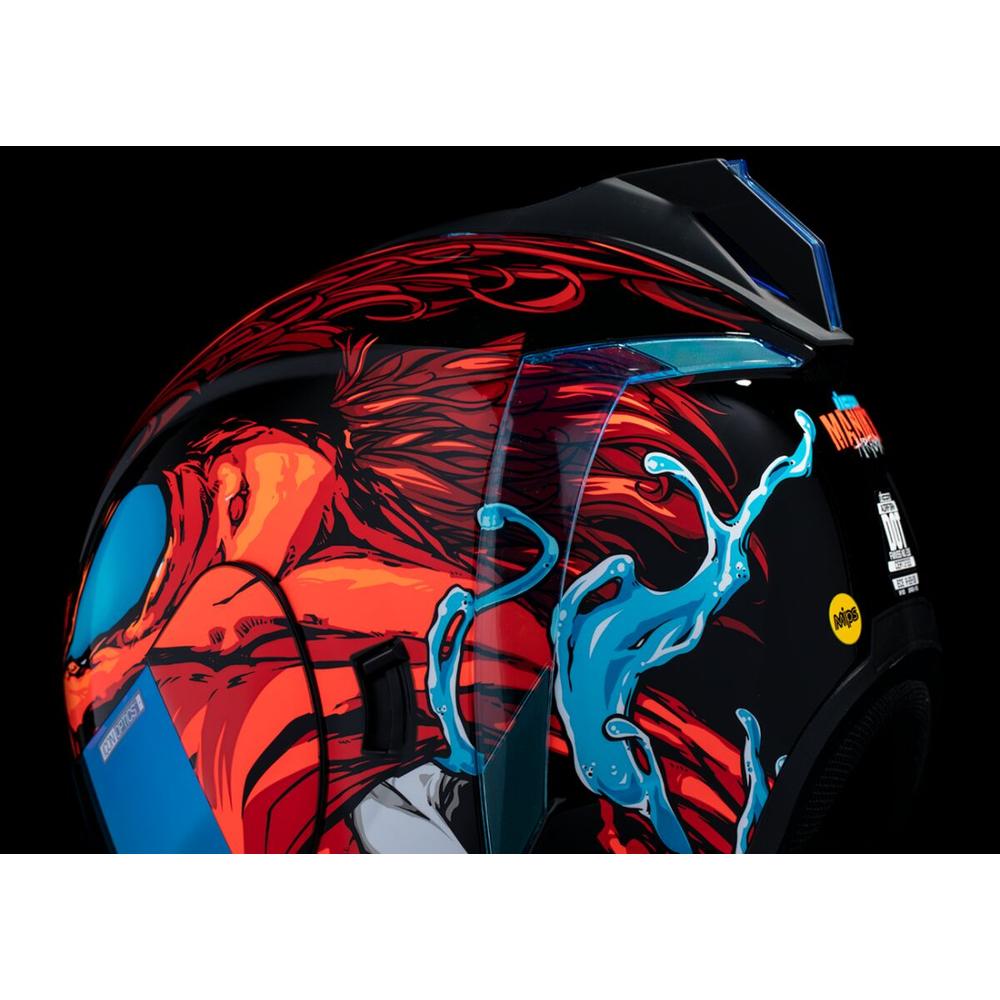 Icon Airform Manik'RR MIPS Full Face Helmet Red - FREE UK Shipping, FREE 365 Day Returns | Moto Central