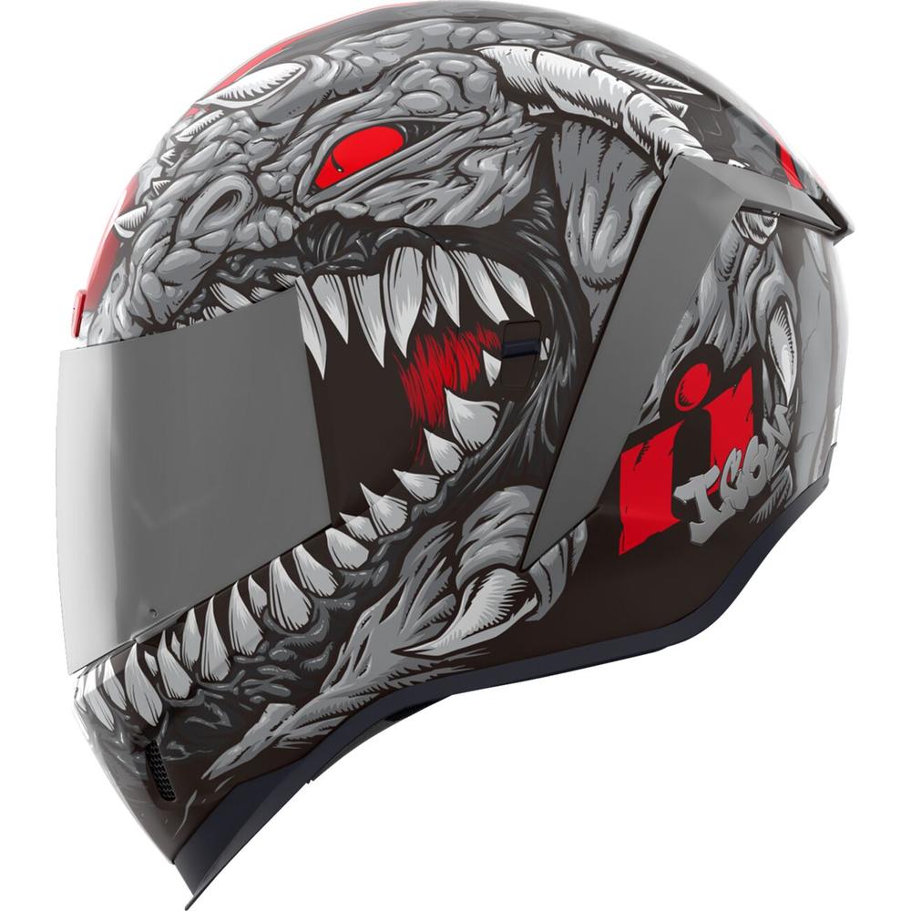 Icon Airform Kryola Kreep MIPS Full Face Helmet Silver