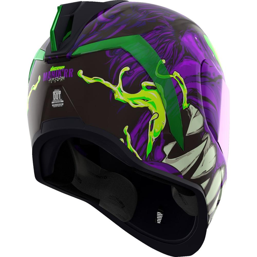 Icon Airform Manik'RR MIPS Full Face Helmet Purple - FREE UK Shipping, FREE 365 Day Returns | Moto Central