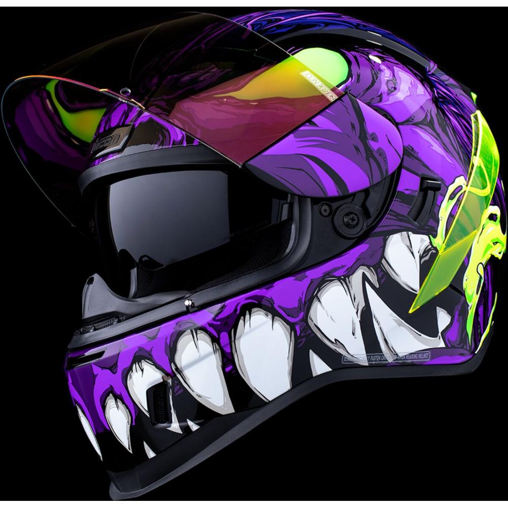 Icon Airform Manik'RR MIPS Full Face Helmet Purple - FREE UK Shipping, FREE 365 Day Returns | Moto Central