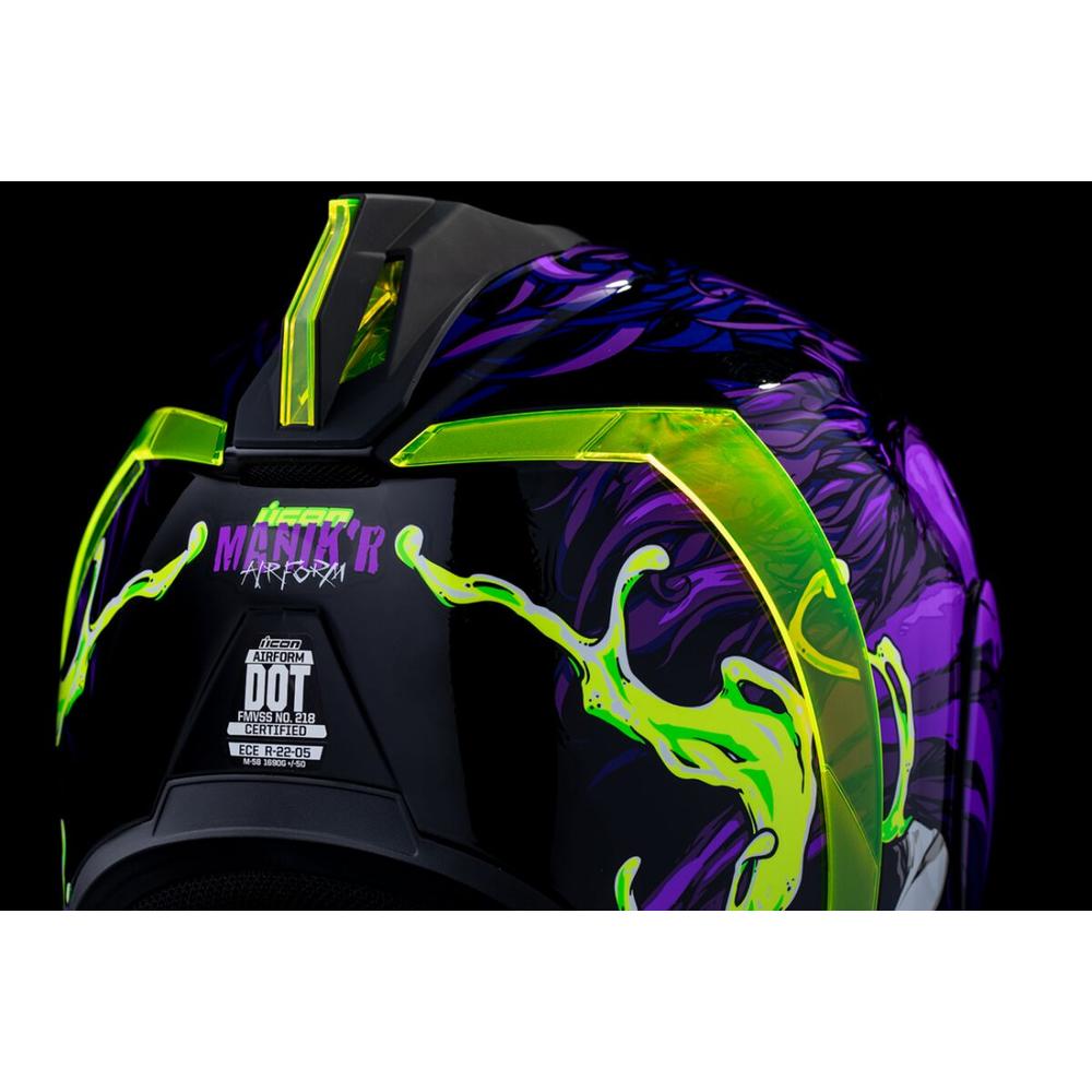 Icon Airform Manik'RR MIPS Full Face Helmet Purple - FREE UK Shipping, FREE 365 Day Returns | Moto Central