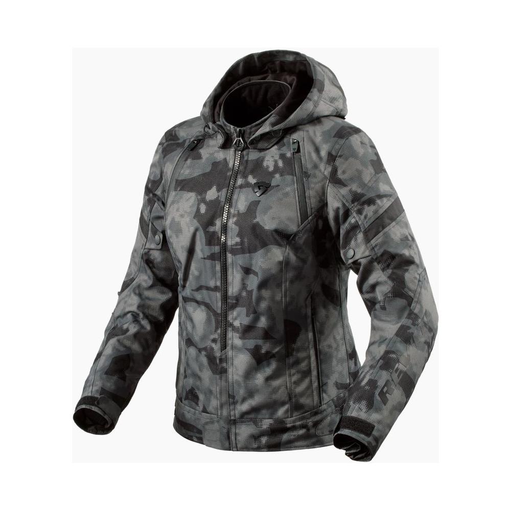 Revit Flare 3 H2O Ladies Textile Jacket Camo / Dark Grey