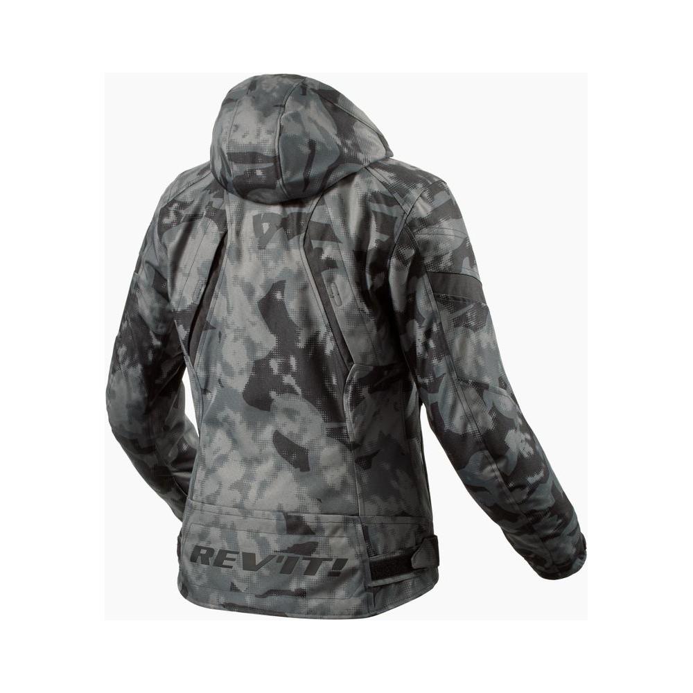 Revit Flare 3 H2O Ladies Textile Jacket Camo / Dark Grey - FREE UK Shipping, FREE 365 Day Returns | Moto Central