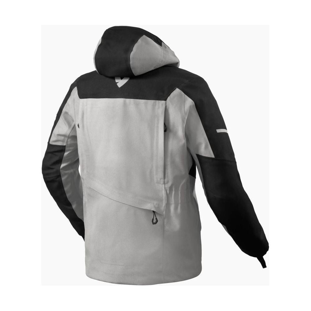 Revit Tectonic H2O Textile Jacket Black / Light Grey - FREE UK Shipping, FREE 365 Day Returns | Moto Central