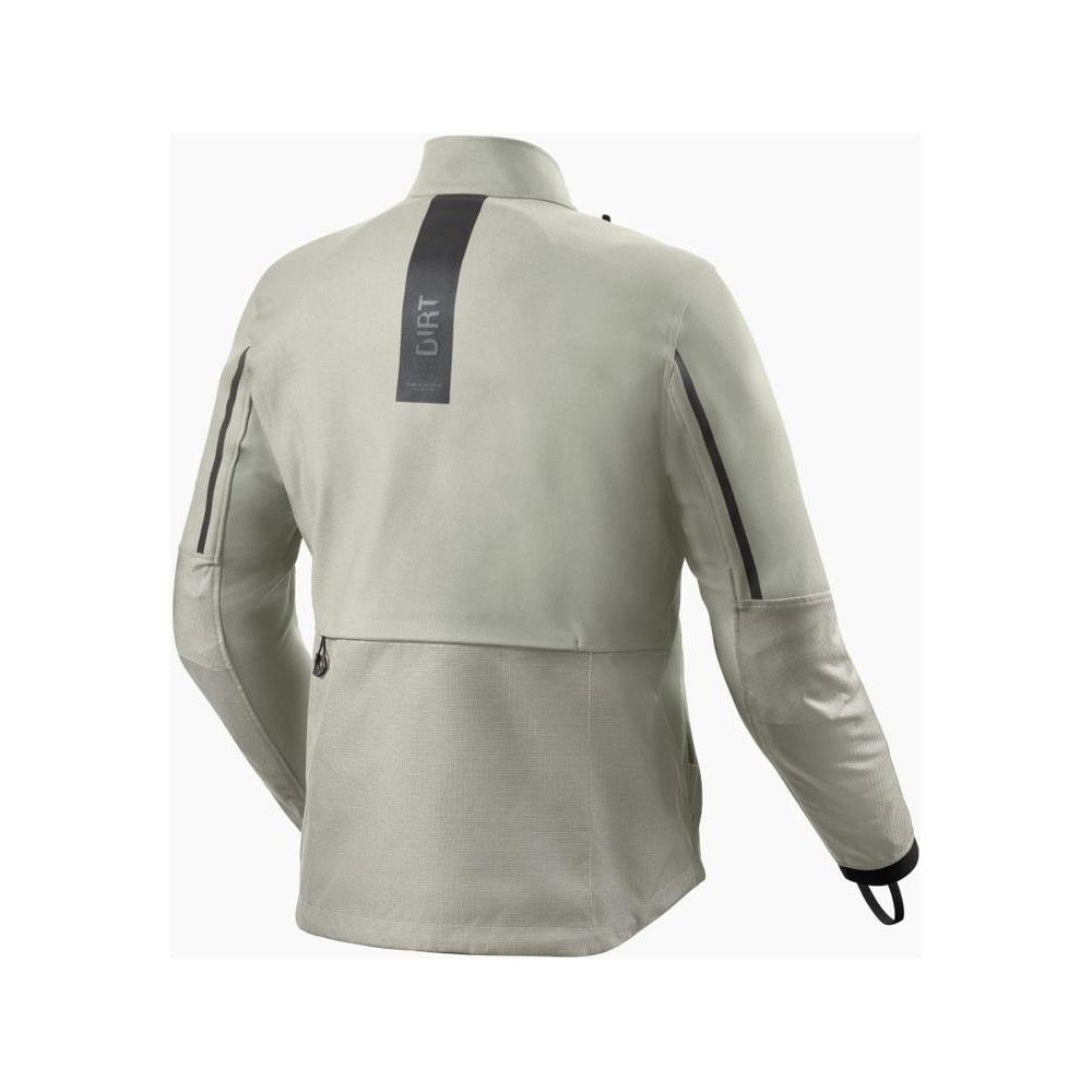 Revit Surface Textile Jacket Light Grey - FREE UK Shipping, FREE 365 Day Returns | Moto Central