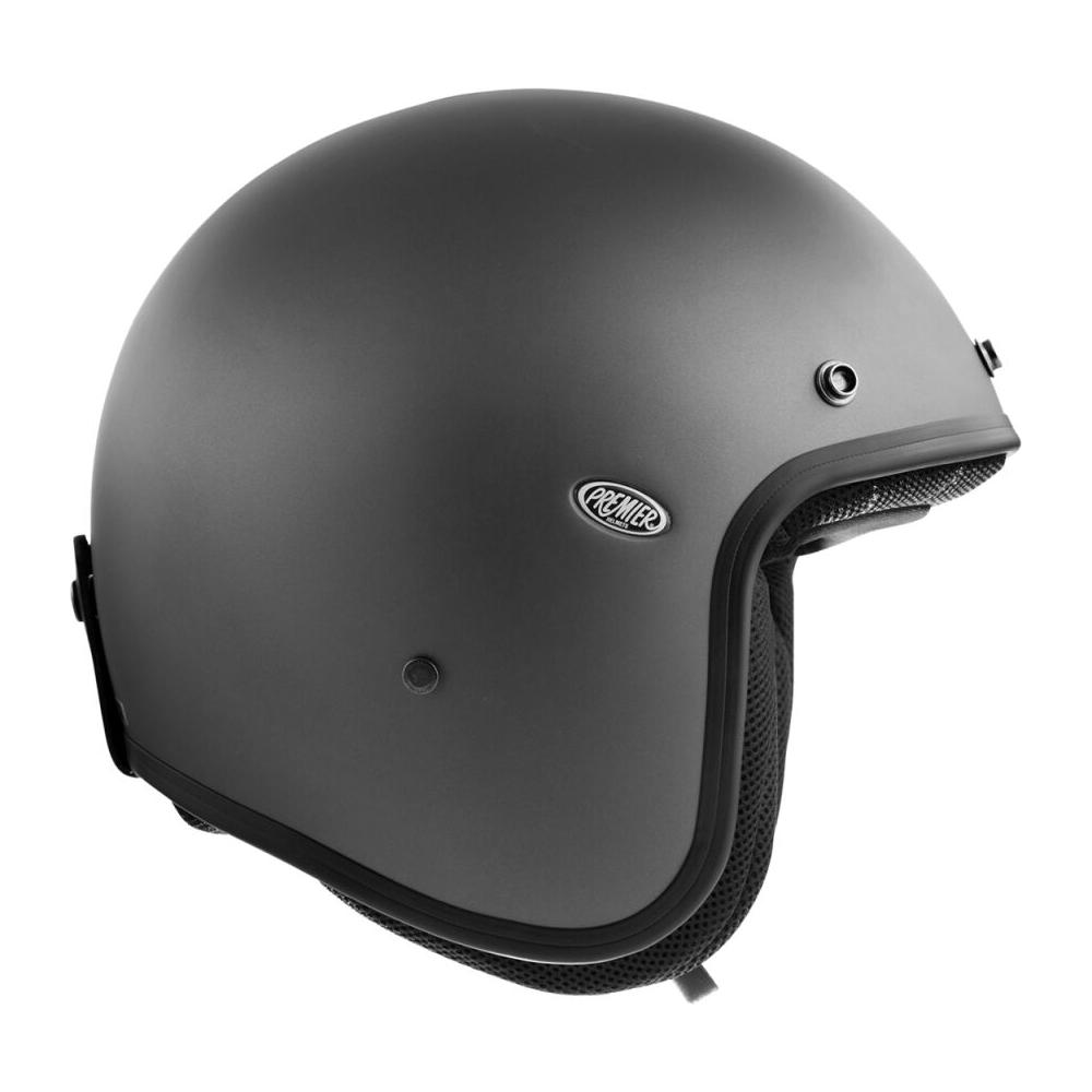 Premier Jet Classic U17 Open Face Helmet Grey