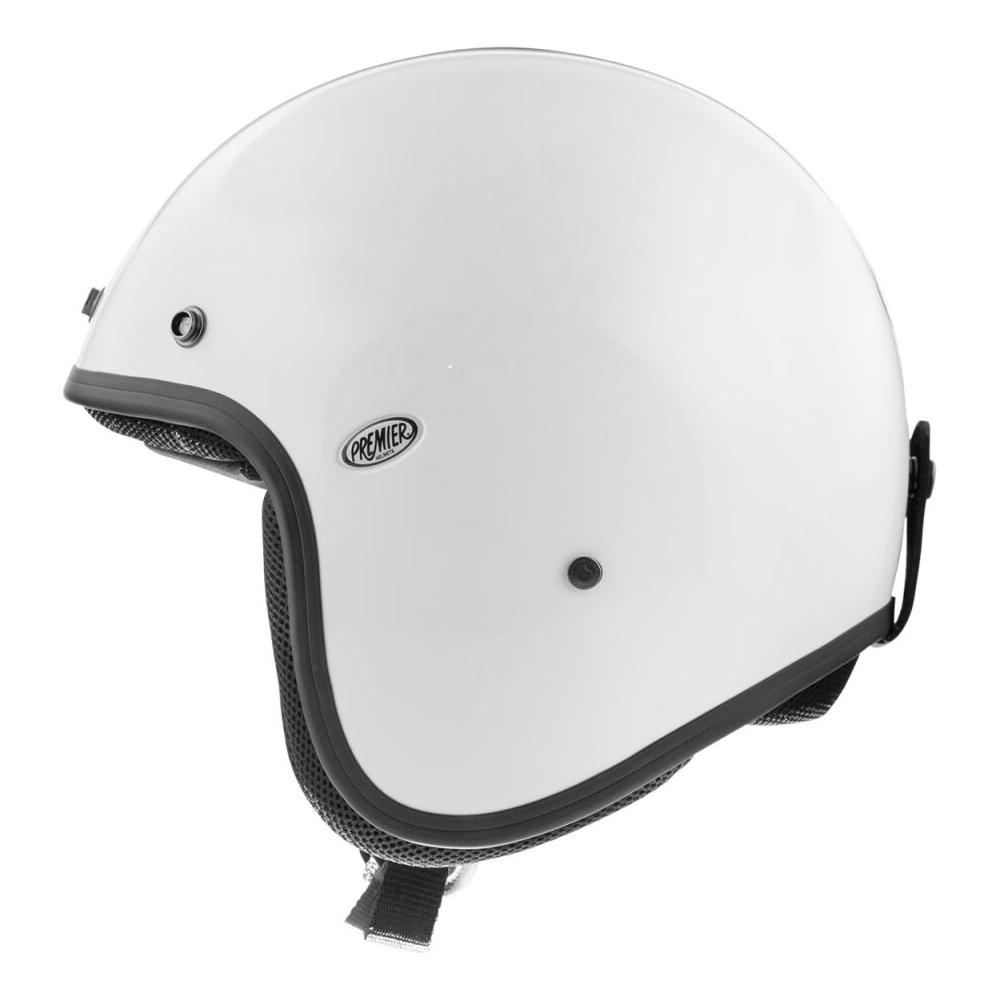 Premier Jet Classic U8 Open Face Helmet White