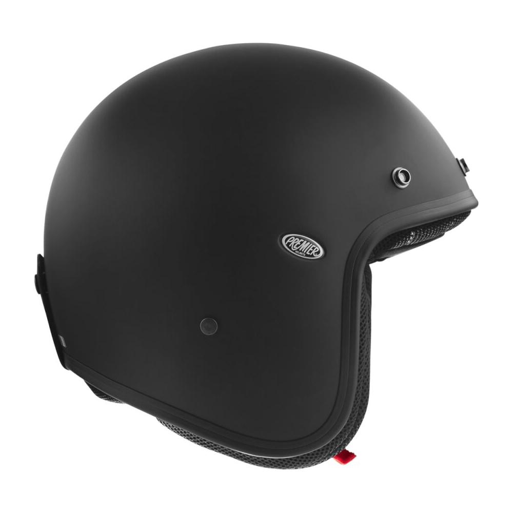 Premier Jet Classic U9 Open Face Helmet Black