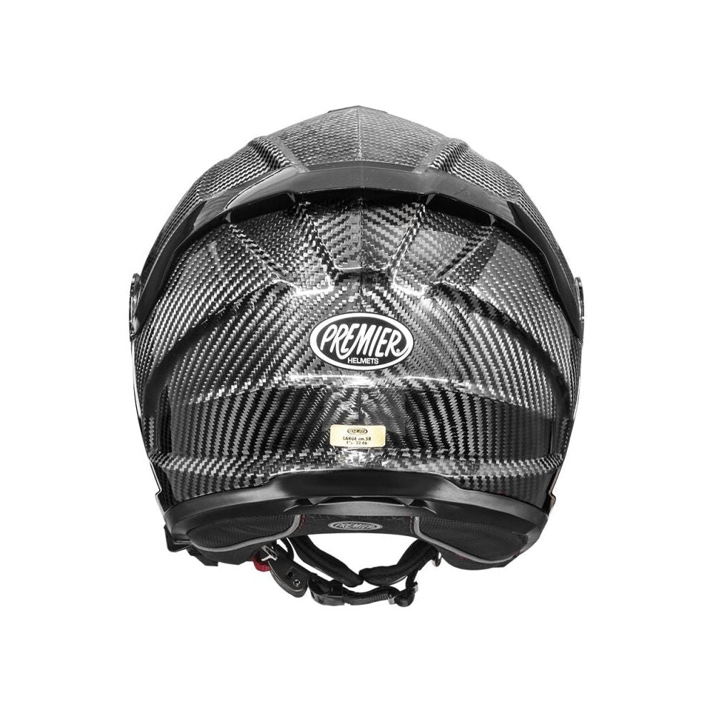 Premier JT5 Carbon Open Face Helmet Gloss Black