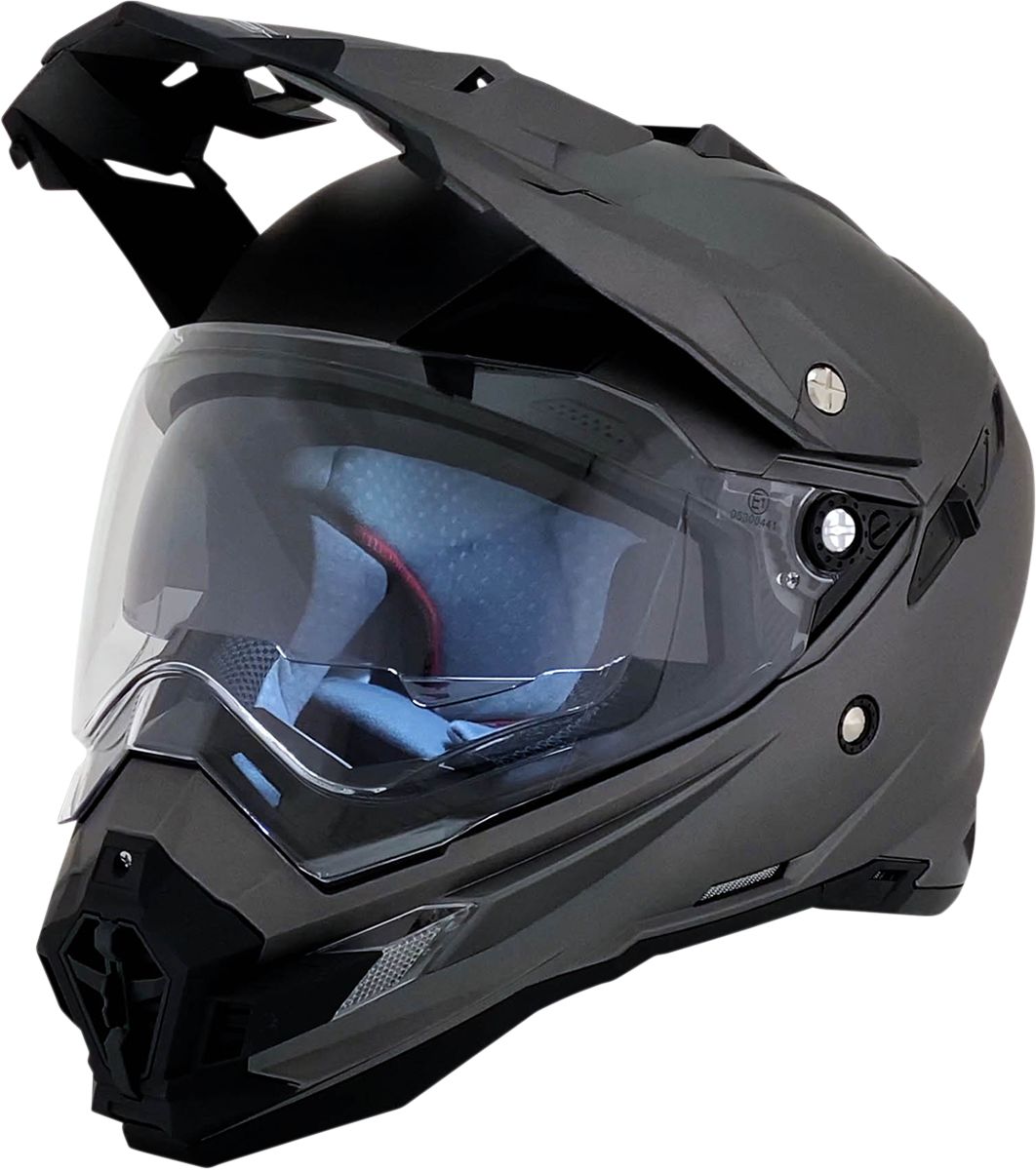 AFX FX-41DS Adventure Helmet Frost Grey