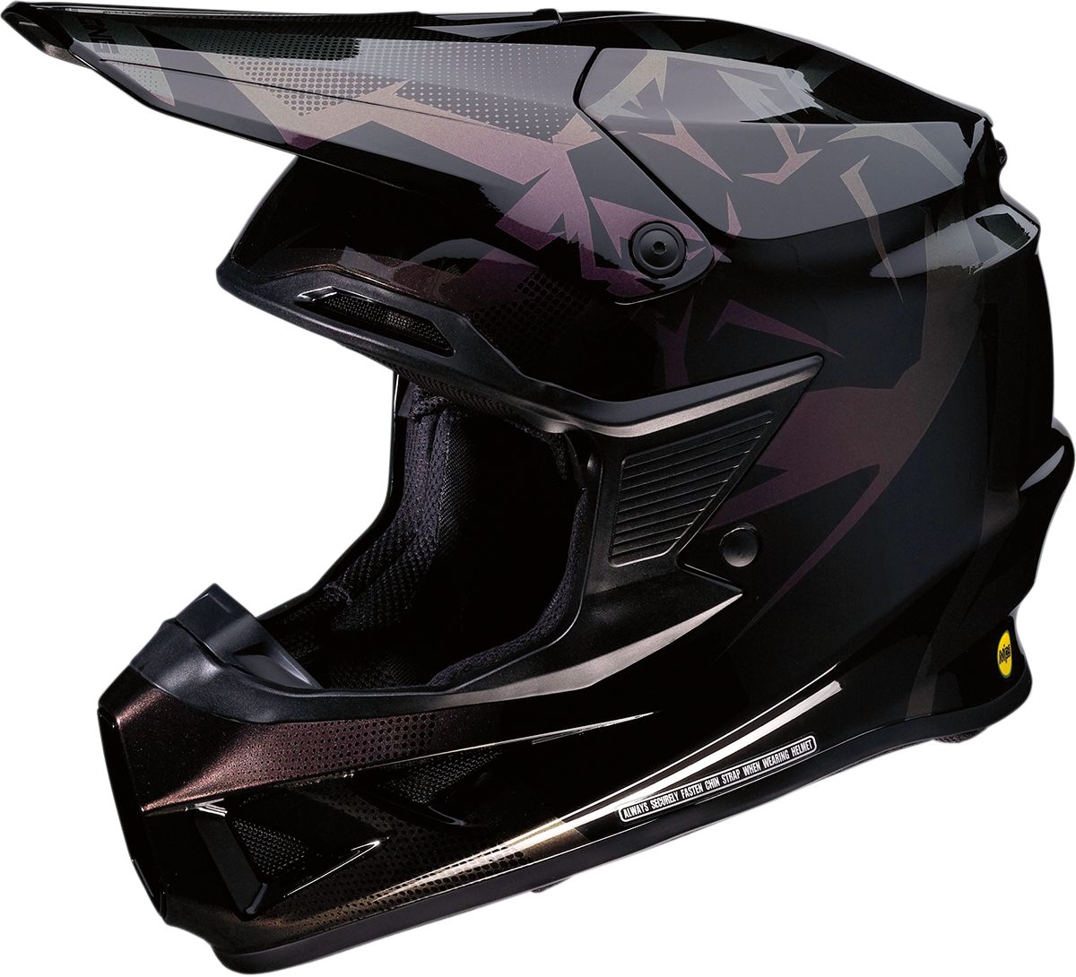 Moose Racing FI MIPS Agroid Helmet Iridescent Black