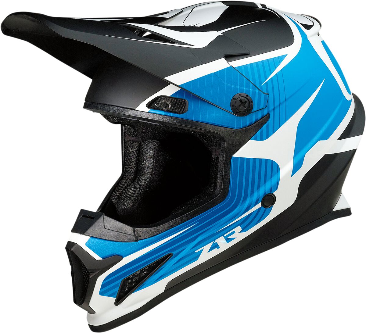 Z1R Rise Flame Helmet Blue