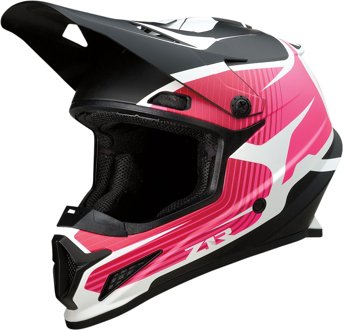 Z1R Rise Flame Helmet Pink