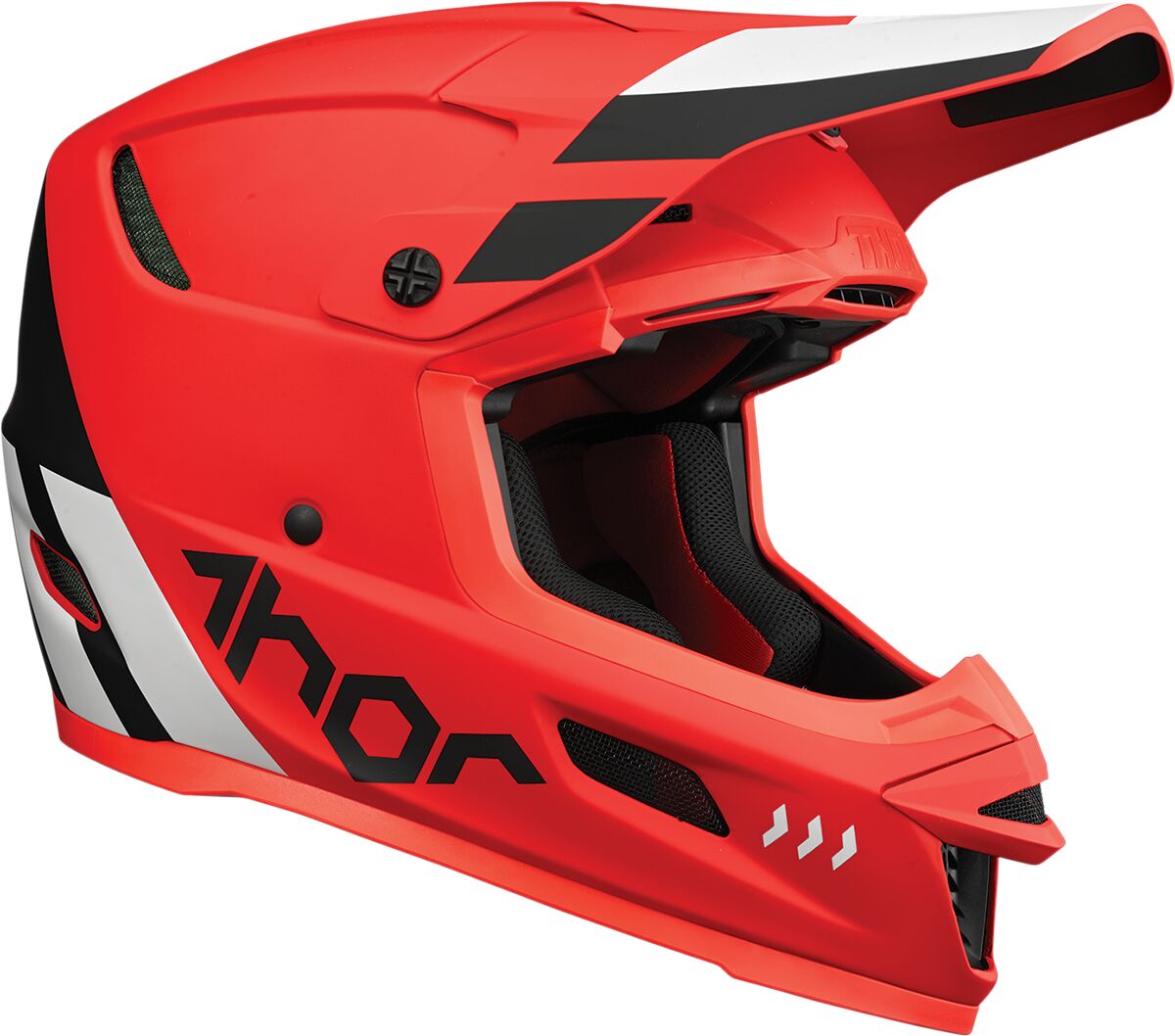 Thor Reflex ECE Helmet Cube Red / Black