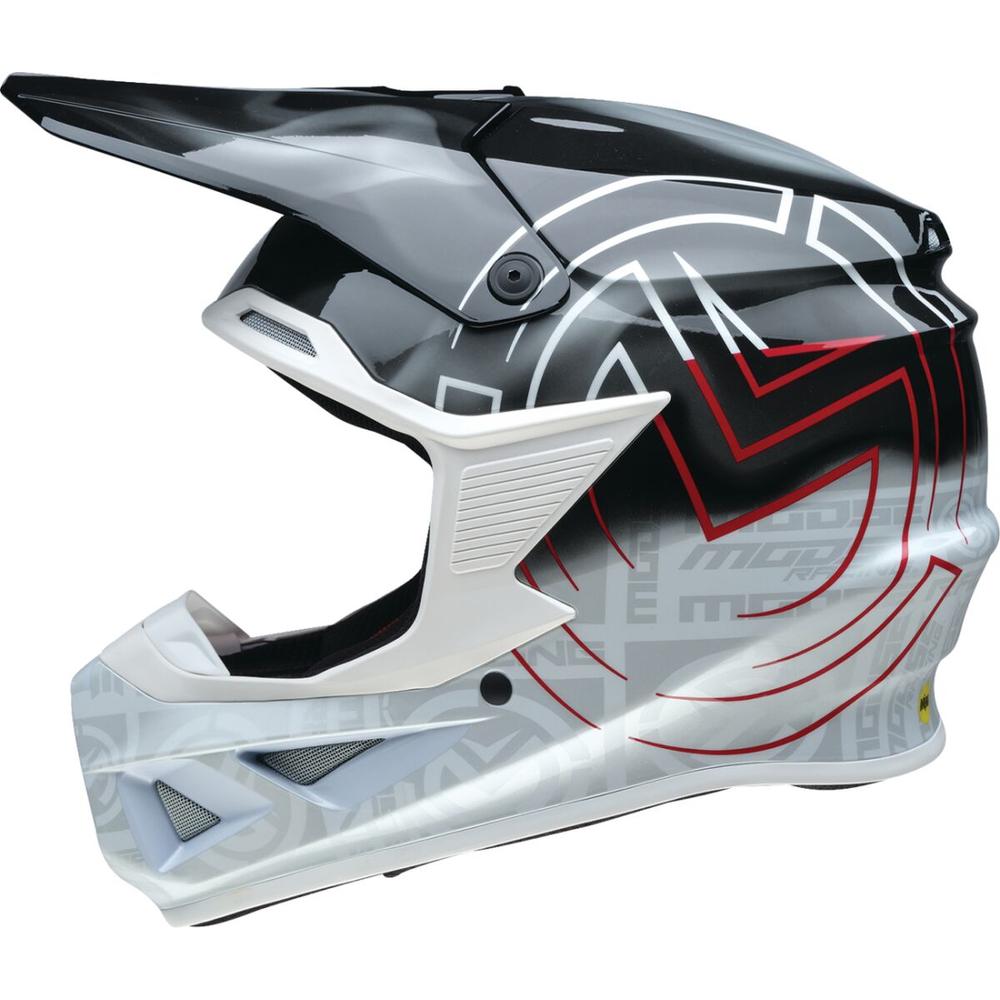 Moose Racing F.I. 2.0 MIPS Deceit MX Motocross Helmet Black / Red