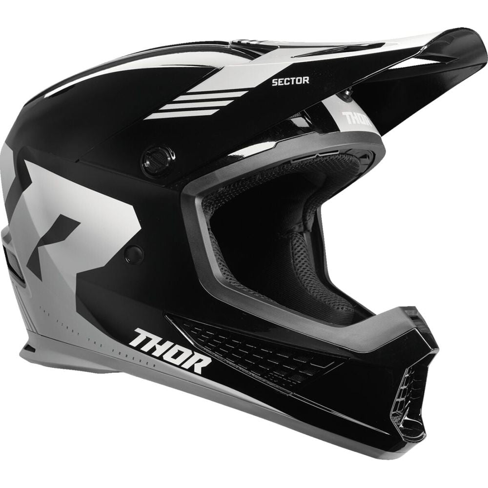 Thor Sector 2 Carve Helmet Black / White