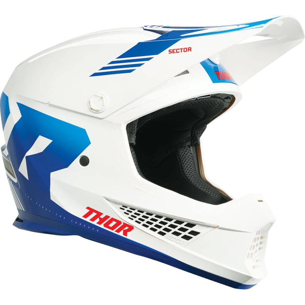 Thor Sector 2 Carve Helmet Blue / White