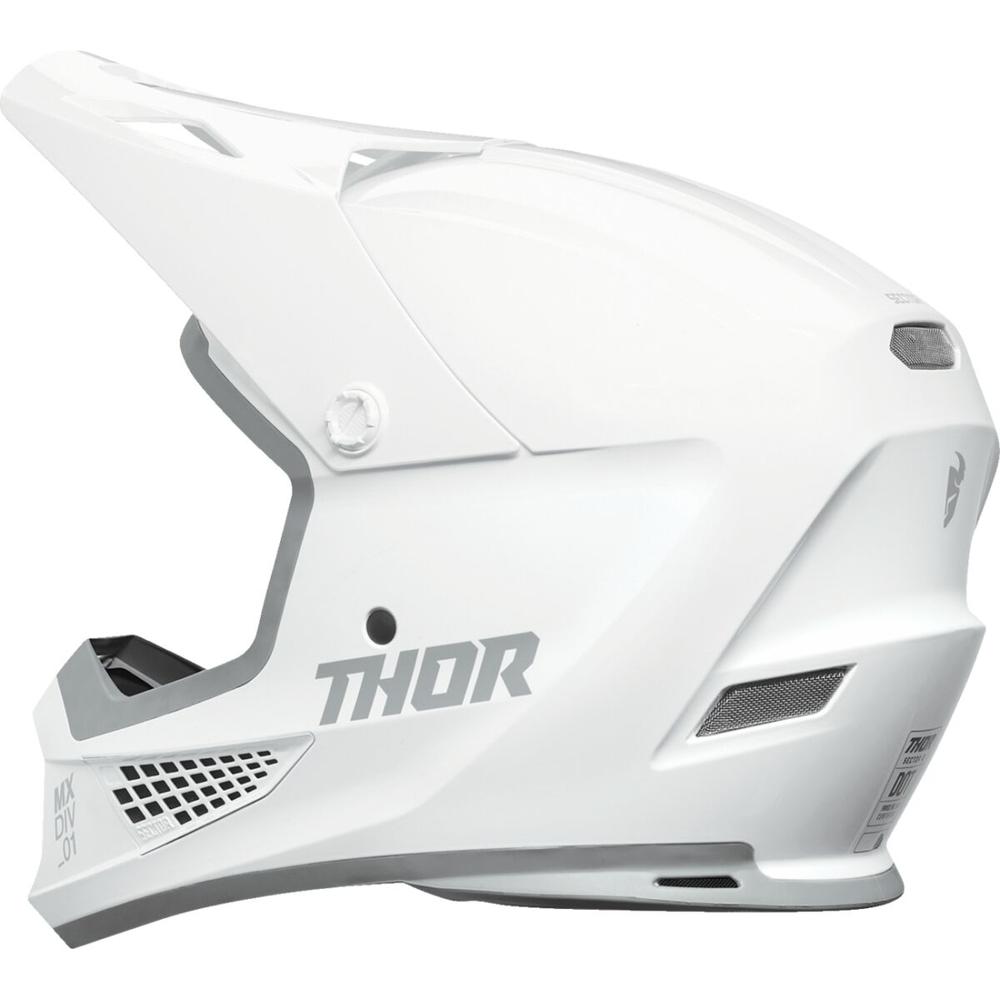 Thor Sector 2 Whiteout Helmet Gloss White  - FREE UK Delivery - Moto Central