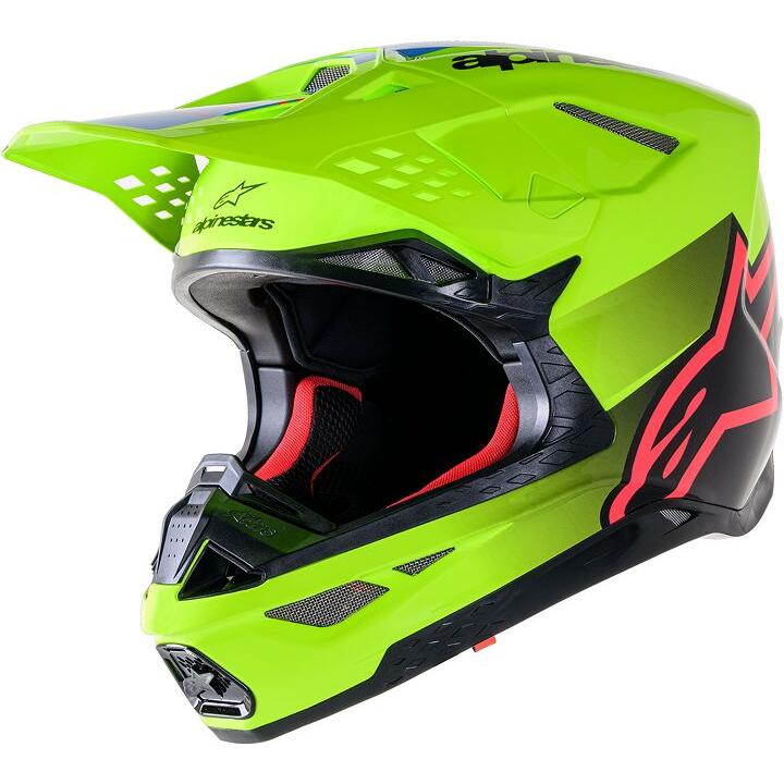 Alpinestars Supertech M10 Unite MX Helmet Yellow / Black