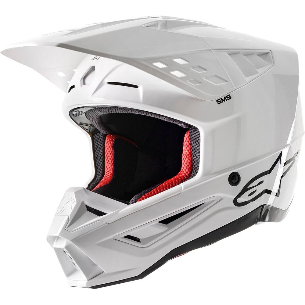 Alpinestars Supertech M5 Solid MX Helmet White