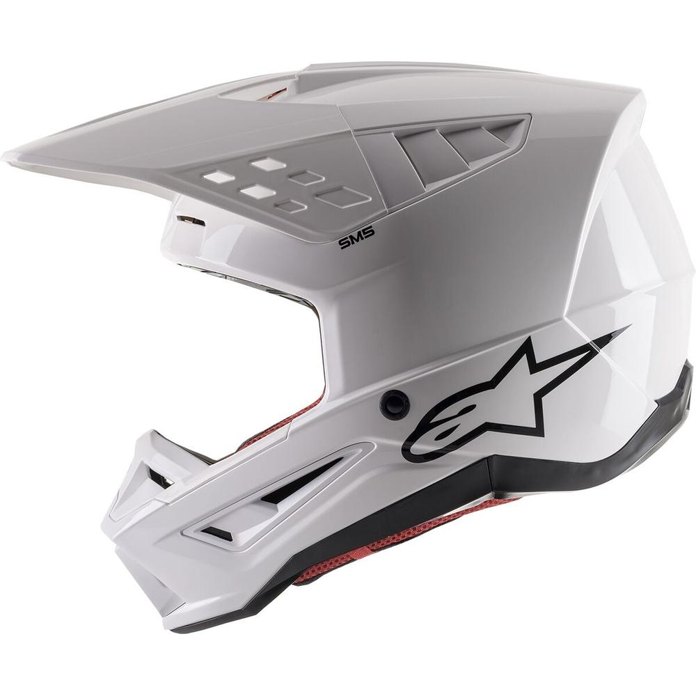 Alpinestars Supertech M5 Solid MX Helmet White