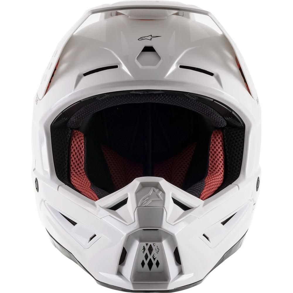 Alpinestars Supertech M5 Solid MX Helmet White