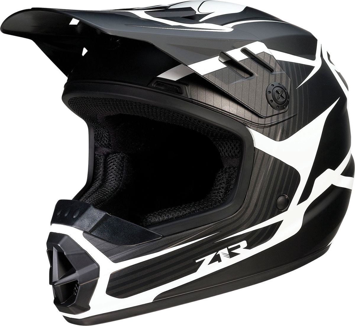 Z1R Rise Flame Youth Helmet Black