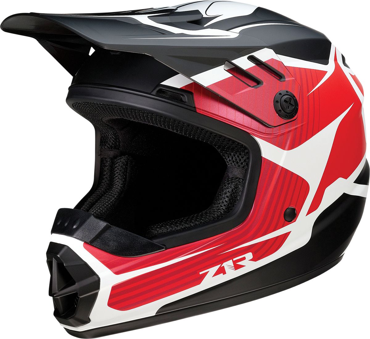 Z1R Rise Flame Youth Helmet Red