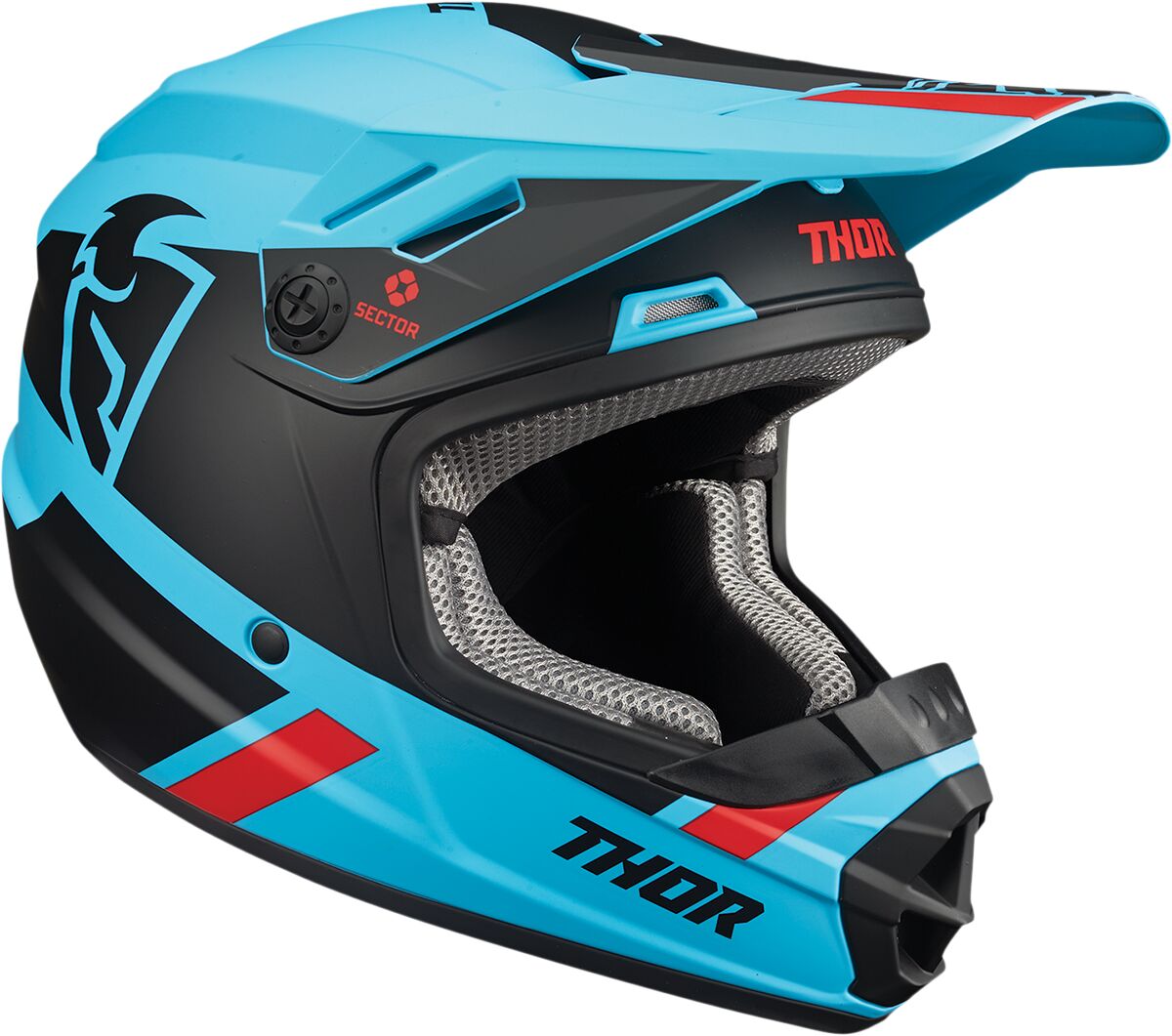 Thor Sector Splits MIPS Youth Helmet Blue / Black