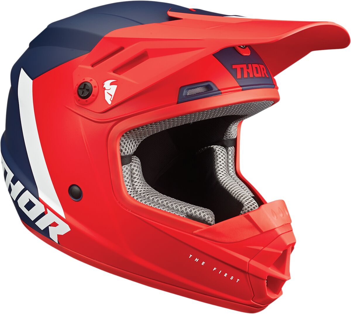 Thor Sector Chev Youth Helmet Red / Navy