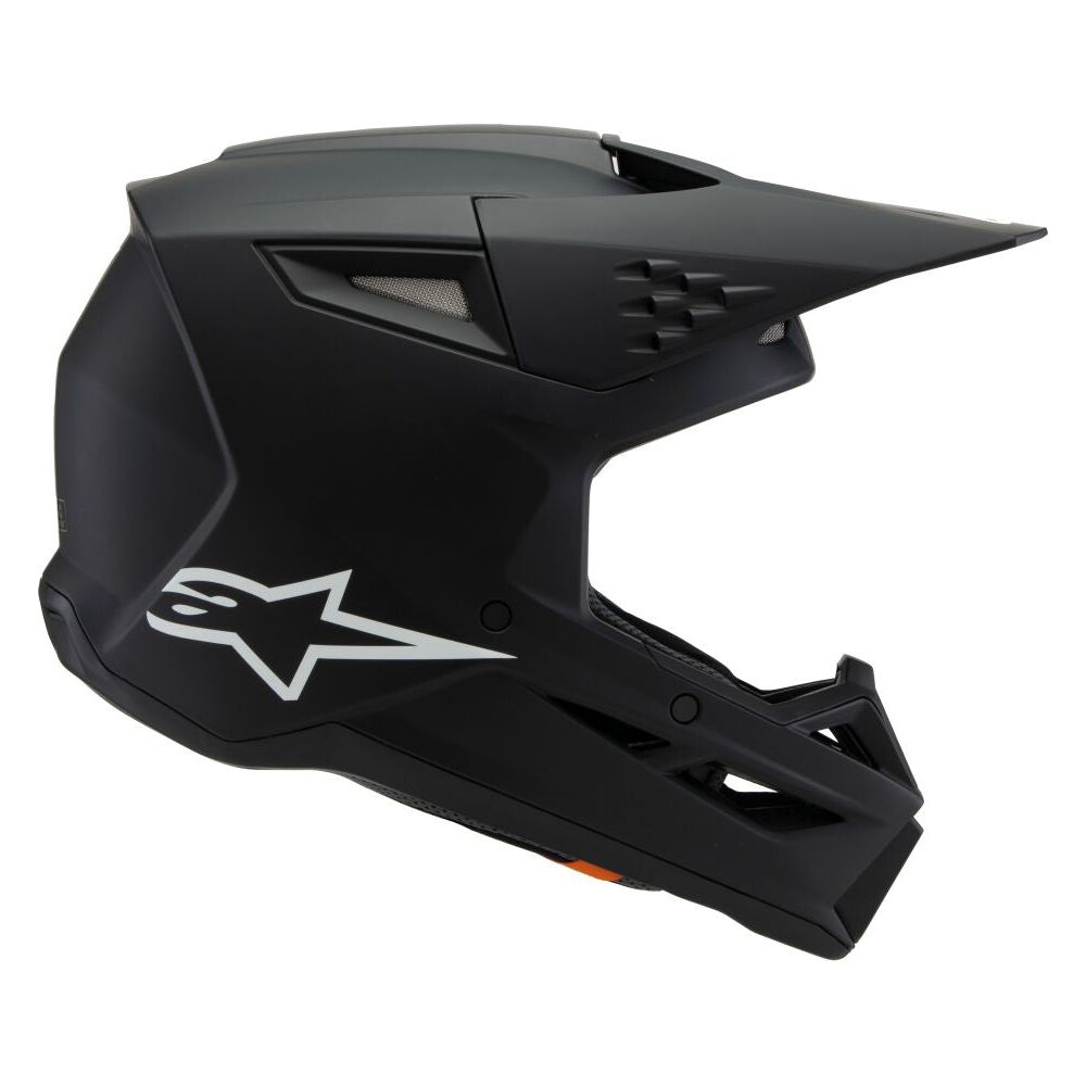 Alpinestars S-M3 Solid Youth MX Helmet Black