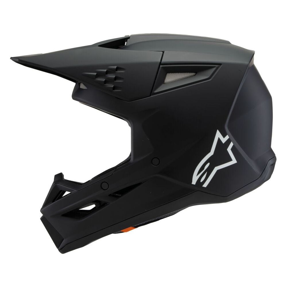 Alpinestars S-M3 Solid Youth MX Helmet Black