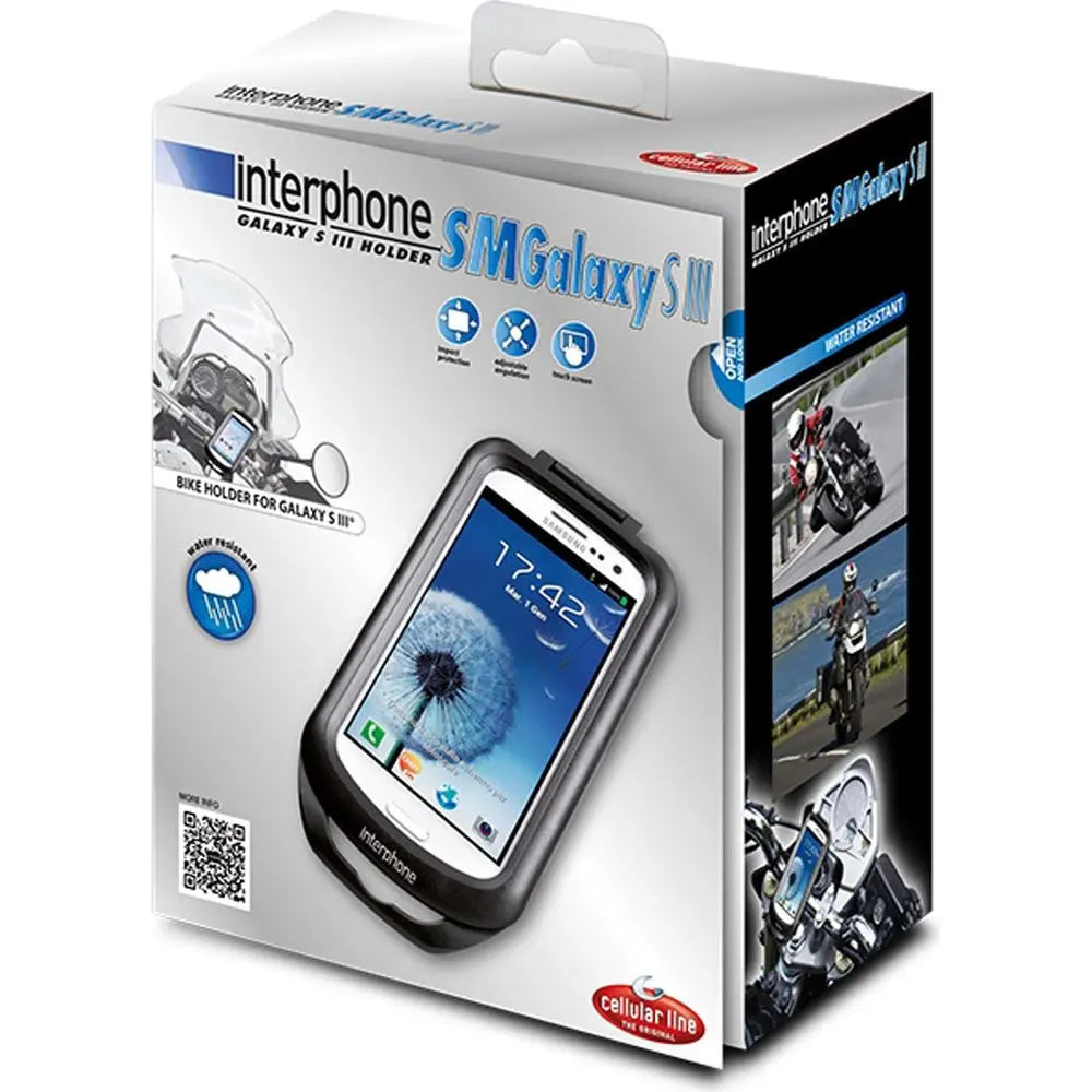 Interphone Galaxy S3 Holder For Tubular - FREE UK Shipping, FREE 365 Day Returns | Moto Central