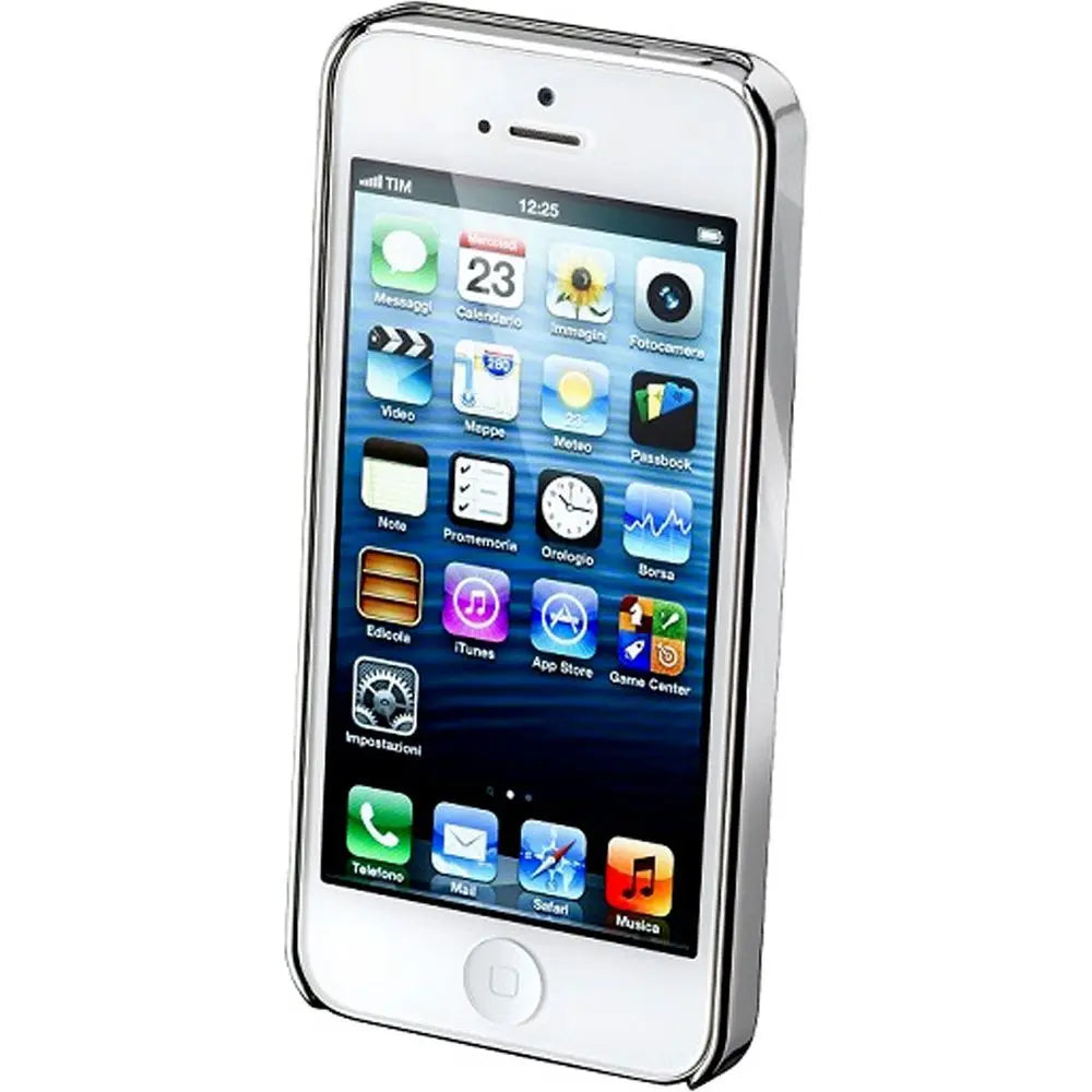 Interphone Carbon Cover Silver For iPhone 5  from Moto Central - Motorcycle Clothing