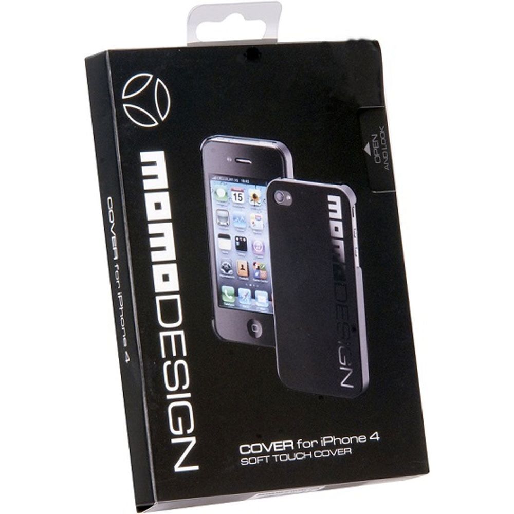 Interphone Carbon Cover Black For iPhone 4 / 4S