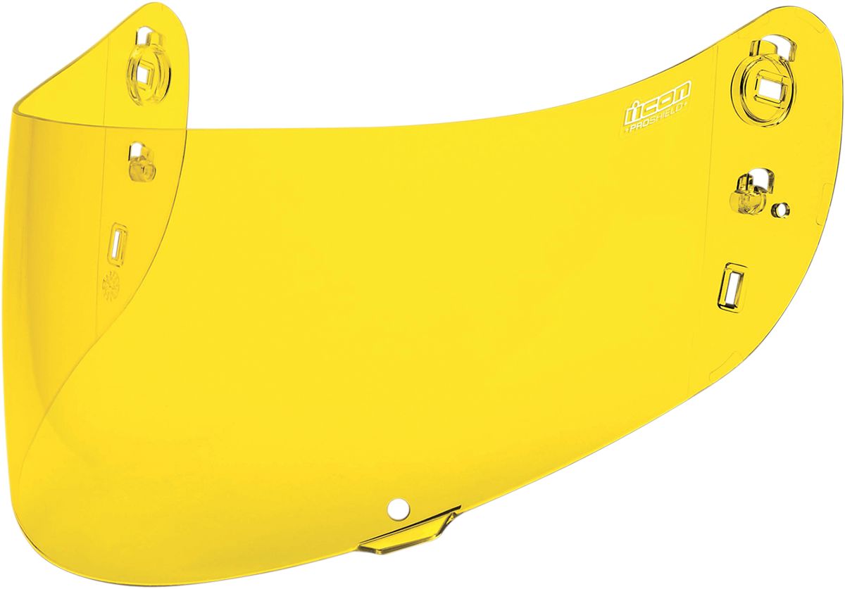 Icon Optics Shield Yellow  - FREE UK Delivery - Moto Central