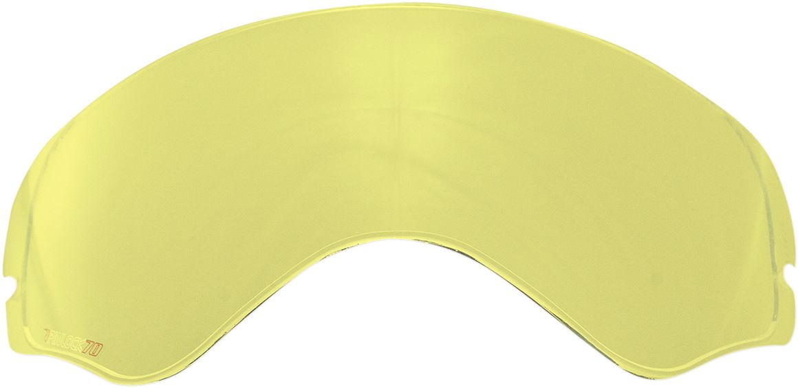 AFX FX-41DS Pinlock® 70 Max Custom Fit Anti-Fog Insert Yellow