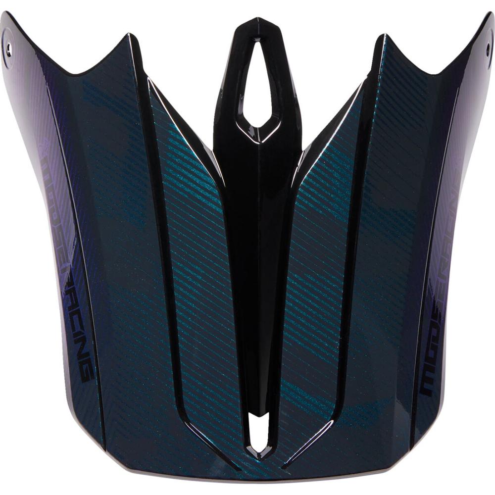 Moose Racing F.I. MIPS Visor Kit Iridium Blue