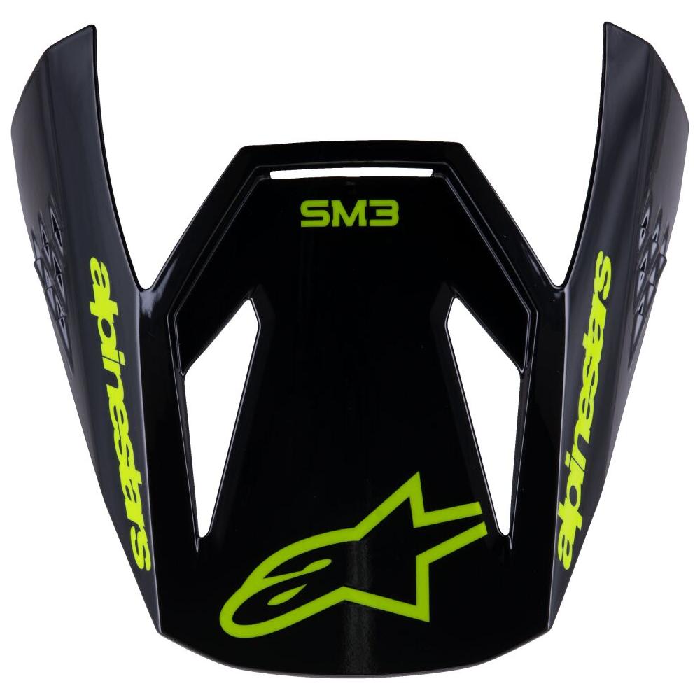 Alpinestars SM3 Radium Youth Helmet Peak Black / Yellow