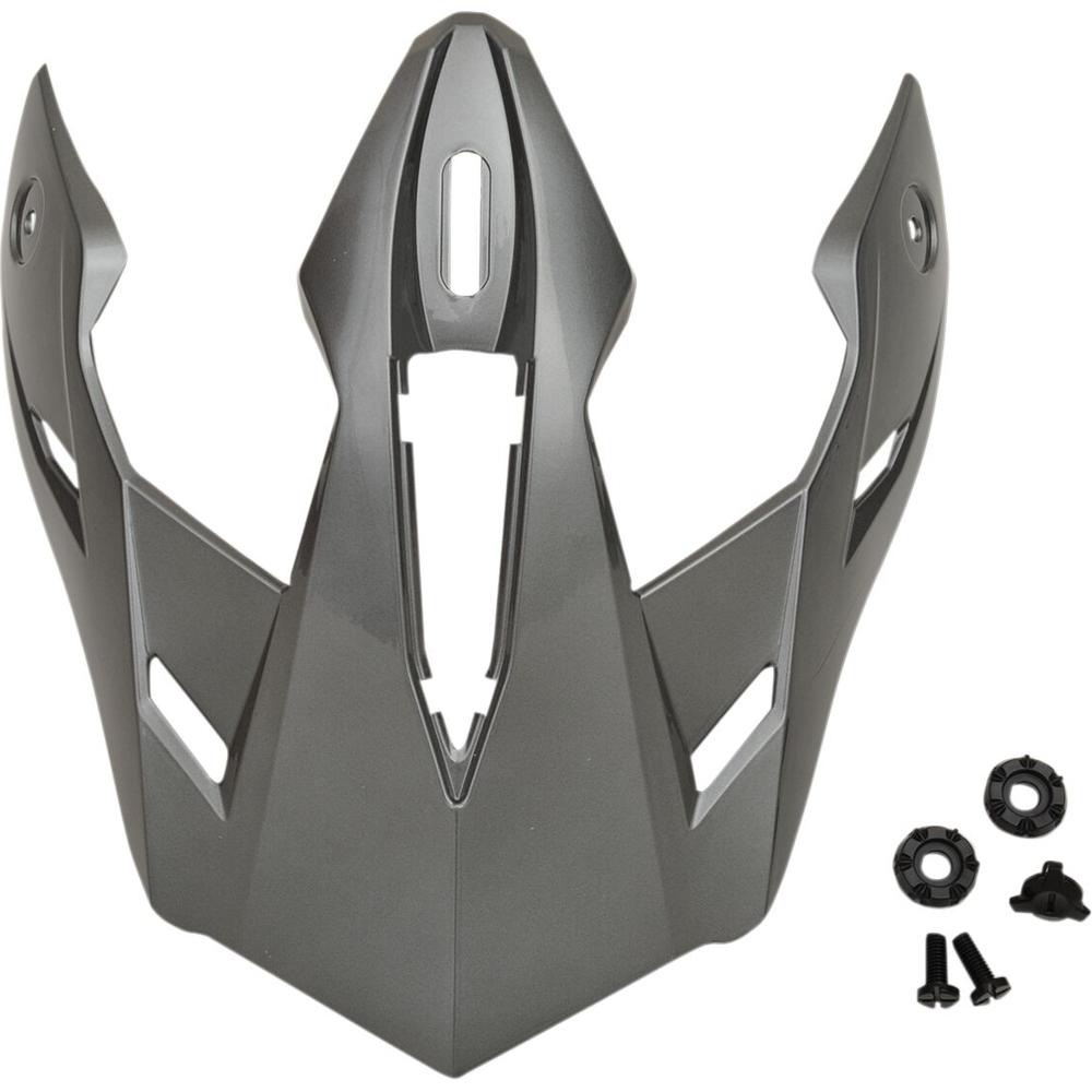 Z1R Range Helmet Visor Peak Kit Dark Silver