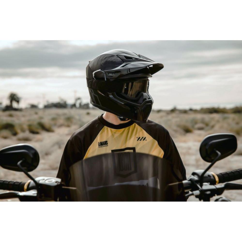 Icon Airflite Visor Peak Black - FREE UK Shipping, FREE 365 Day Returns | Moto Central